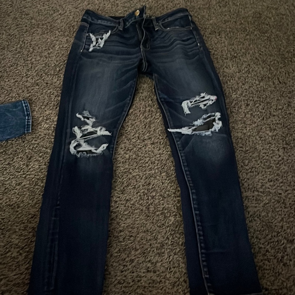 Dark blue American eagle jeans